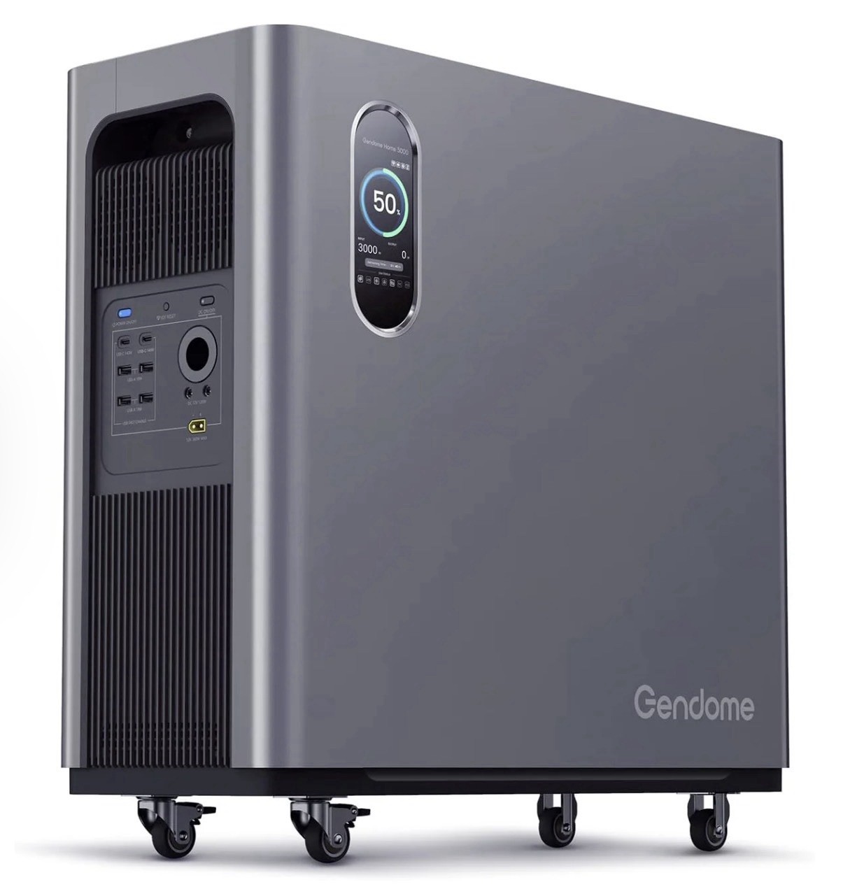 New Gendome Home3000 Portable Power Station 3072Wh 3000W LiFePO4 Solar Generator