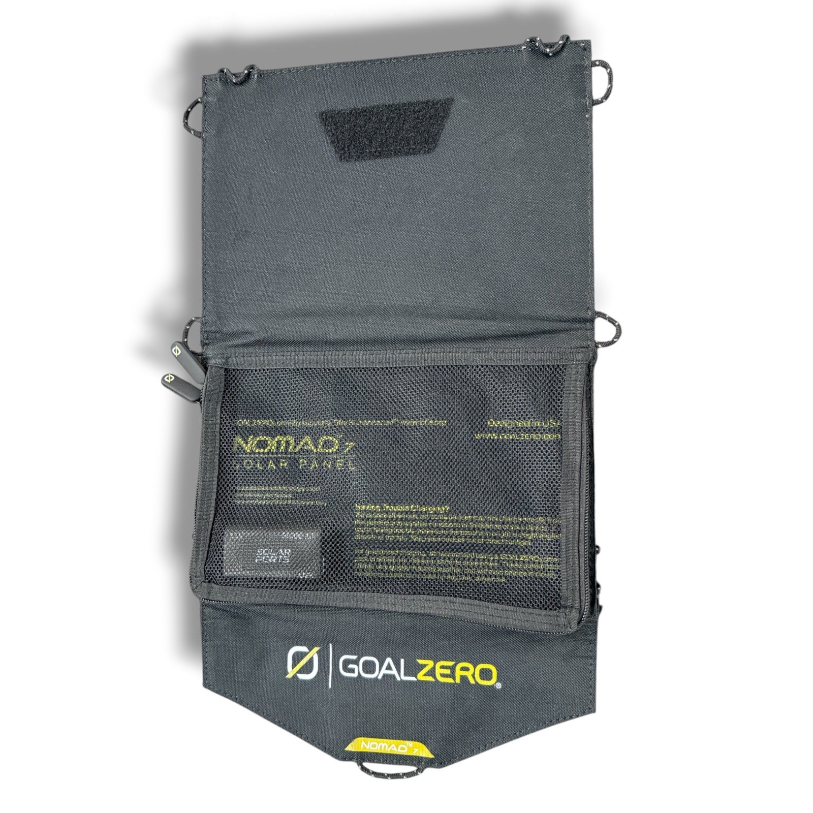 goal zero nomad 7 solar Pannel In Case / Working