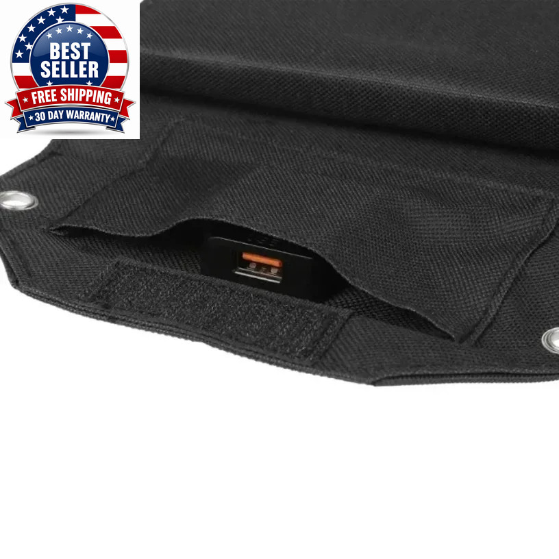 Portable 100W Foldable Solar Panel 5V USB Portable Folding Bag for Cell Phone Ou