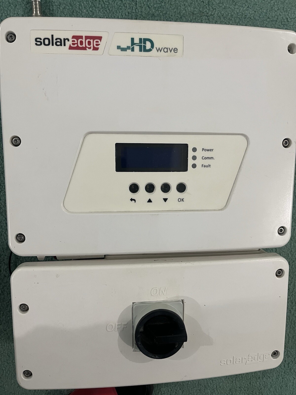Solar Edge SE7600H Inverter-Used For Parts