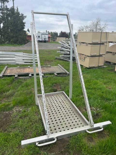Solar panel ground mount stand aluminum