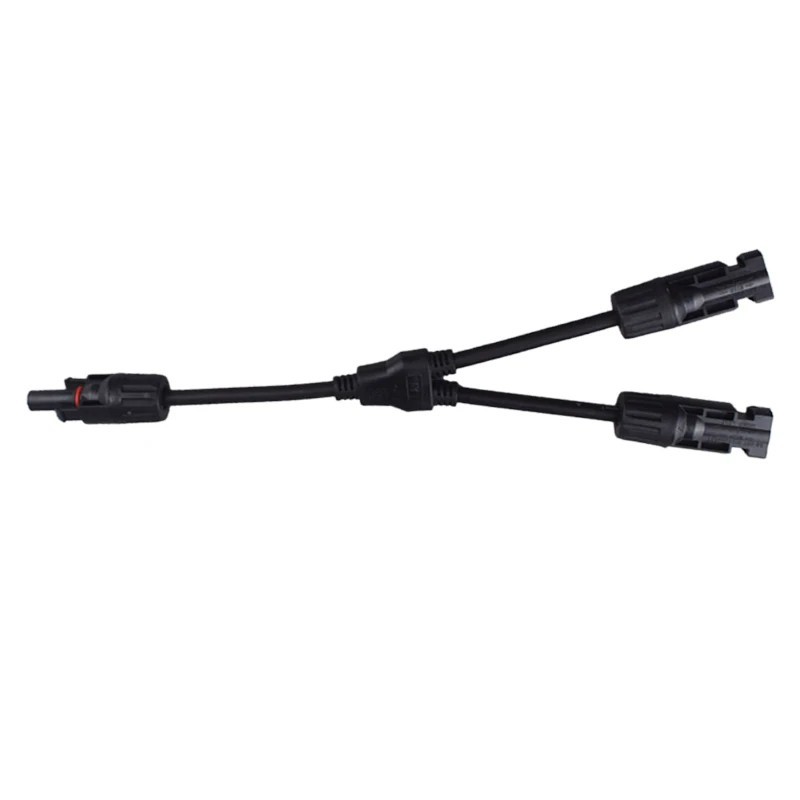Solar Panel Y Branch Cable Connection Waterproof Adapter Connector Extension US