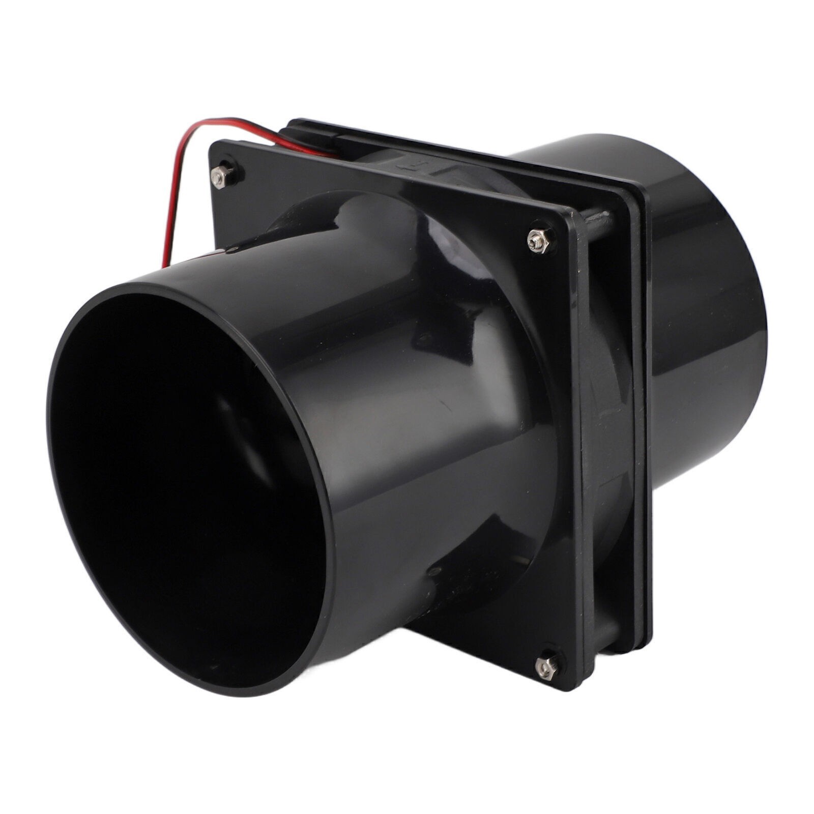 10W 12V Solar Powered Exhaust Fan for Round Pipe ABS Solar Panel Ventilation Fan