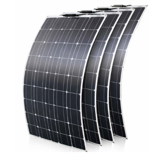 200W Flexible Solar Panel Mono 12V Portable Power Camping Home RV Battery Charge