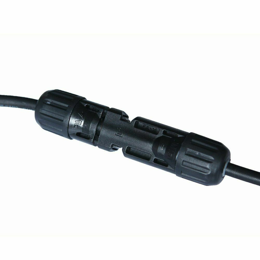 5 Pairs Connectors Cable for Solar Panels 30A Pair Male/Female Wire Connector