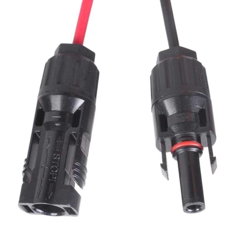 Solar Panel Plug to 5.5mmx2.1mm Male Adapter Cable Converters 5.5×2.1mm
