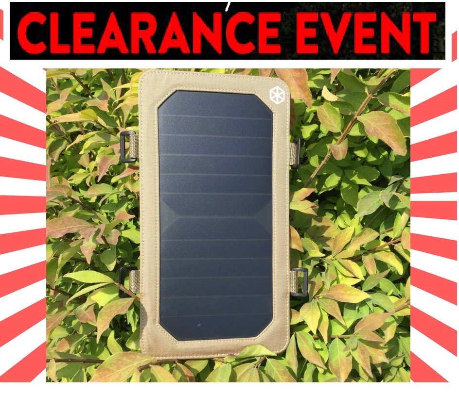 LOT of 4 Solar Charging Charger Panel USB/ Mobil 6.5W 7.8V charger All ANDROID