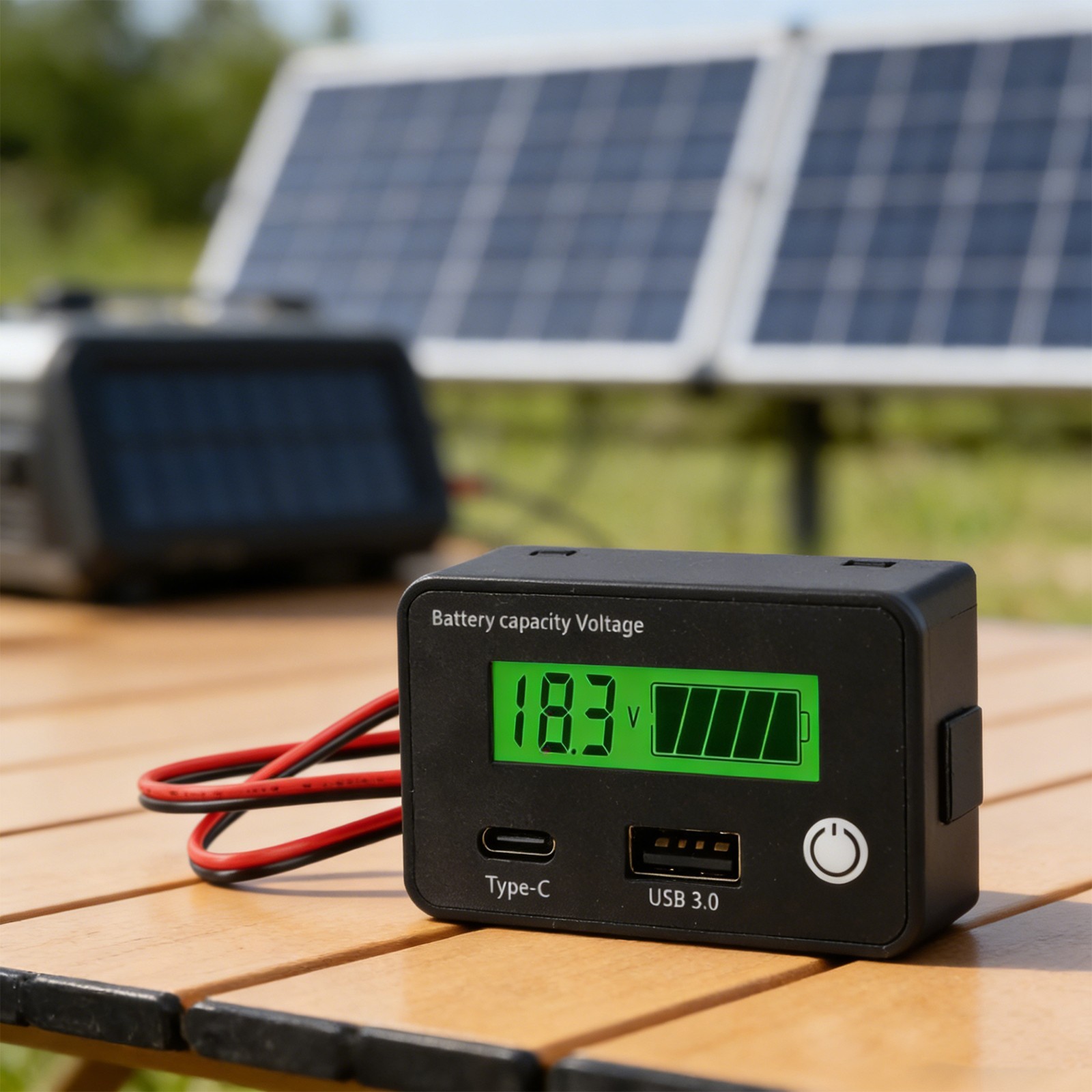 DC8 30V Voltage Battery Capacity Indicator for Car and Motorcycle Application