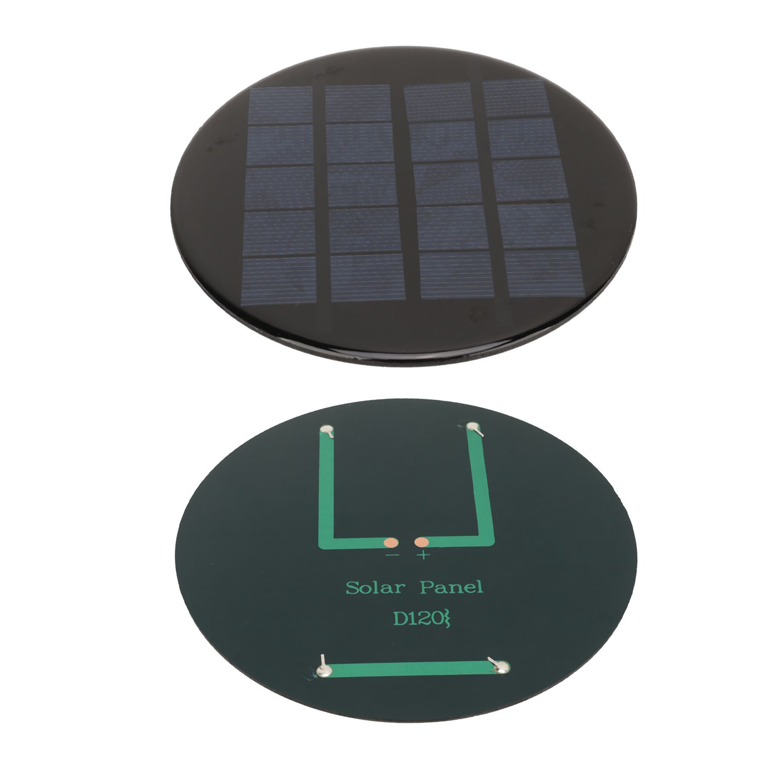 Mini Round Solar Cell Panel With High Efficiency Polycrystalline Silicon NEW