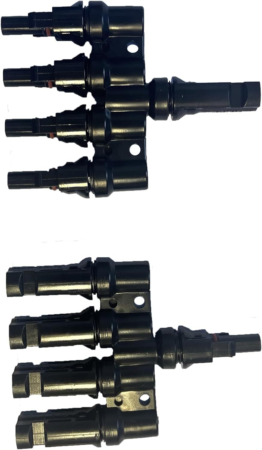 KRXNY Solar Panel PV 1 To 4 T Branch Connectors Cable Coupler Combiner…