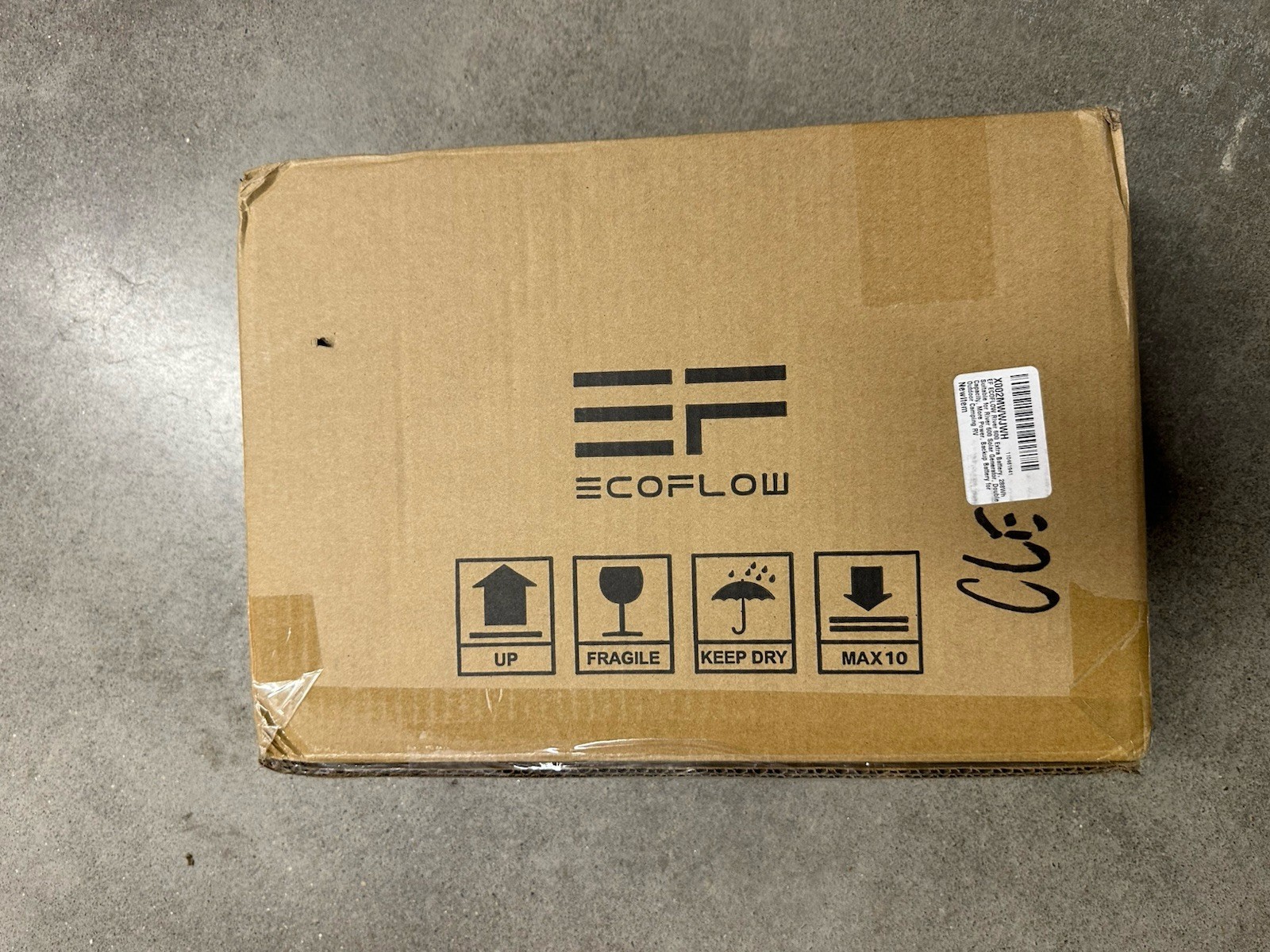 EcoFlow River 600 Portable Power Station EXTRA BATTERY EF4-MXA KIT *SEALED*