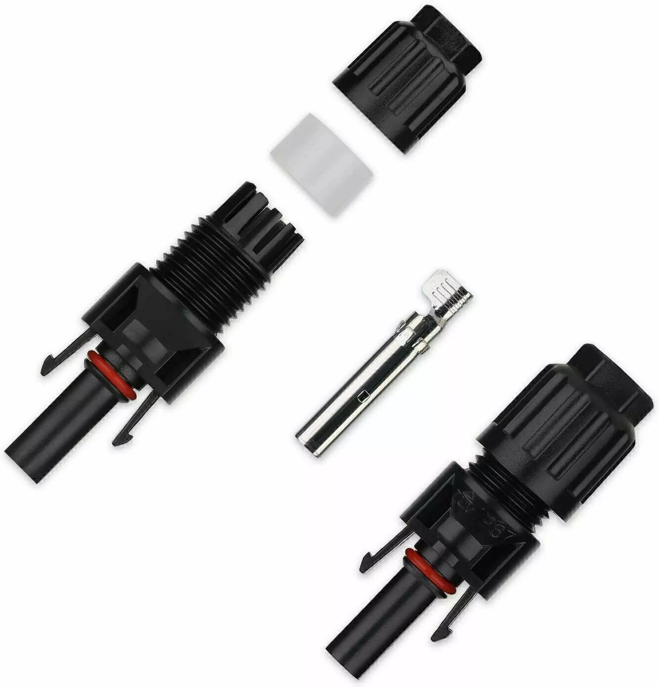 10-500 Pairs Male Female Solar Cable Connectors Socket Plug For DIY Solar Panel