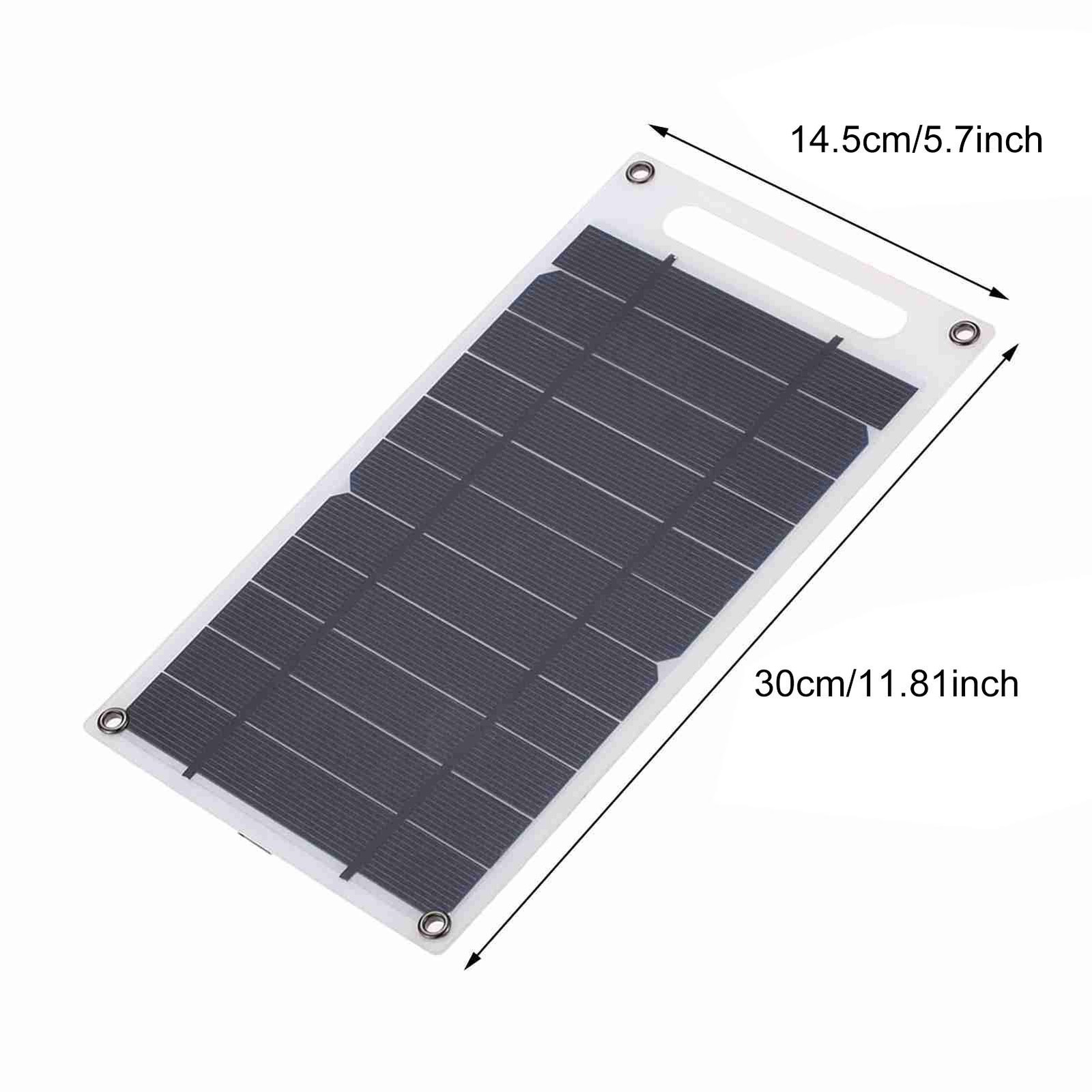 7.8W Portable Ultra Thin Monocrystalline Silicon Solar Panel Charger USB NFFC