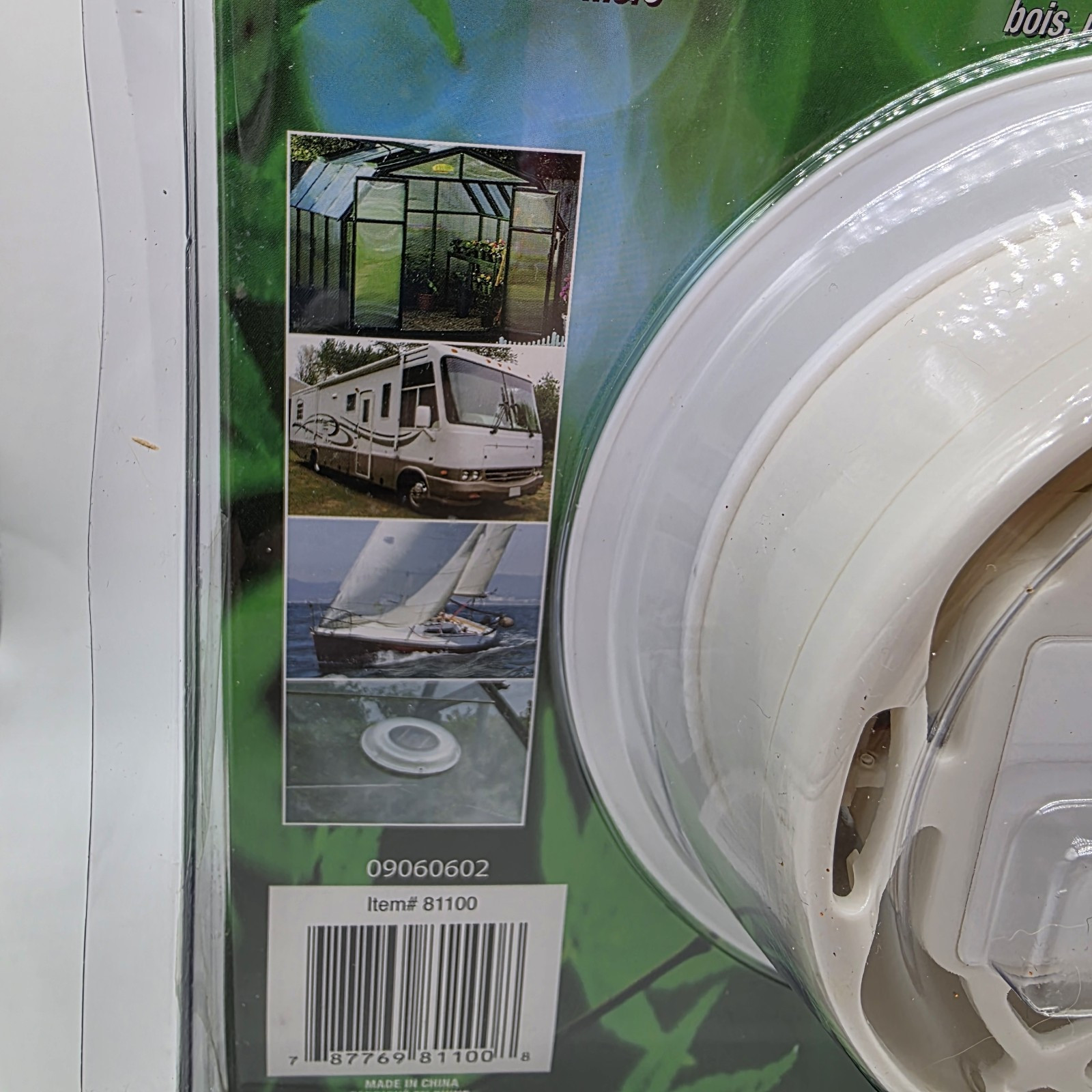 Sunforce Solar Vent 1000 For Campers Boats Greenhouse Port-a-potty Solar RV