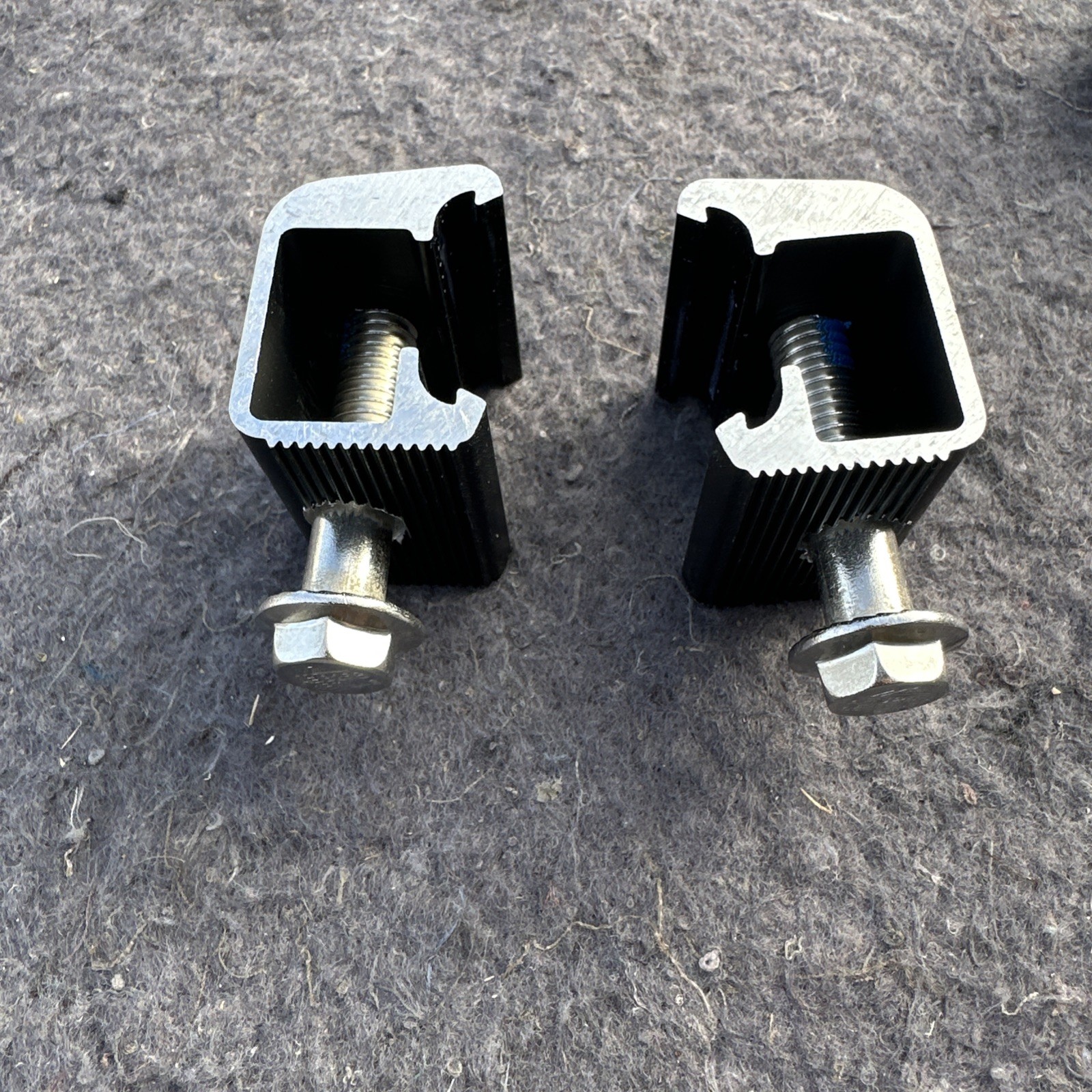 Ironridge, Aire Dock, Black (Priced as 2 Pack)