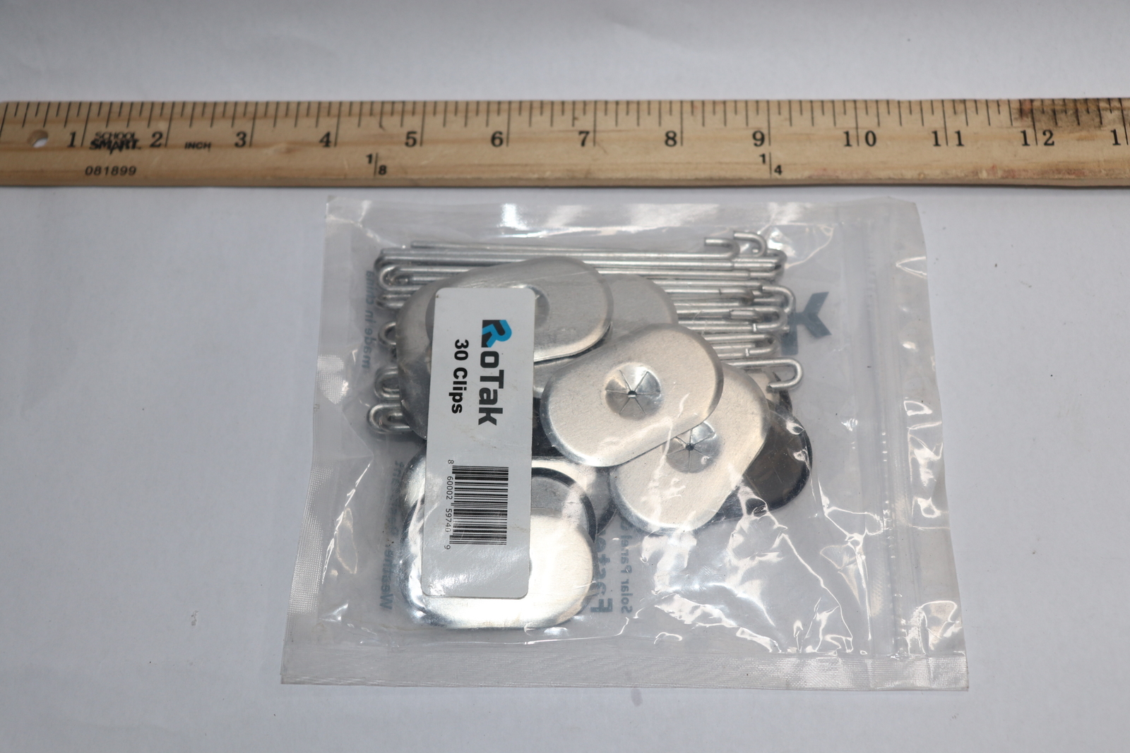 (30-Pk) Rotak Solar Panel Bird/Critter Guard Clips