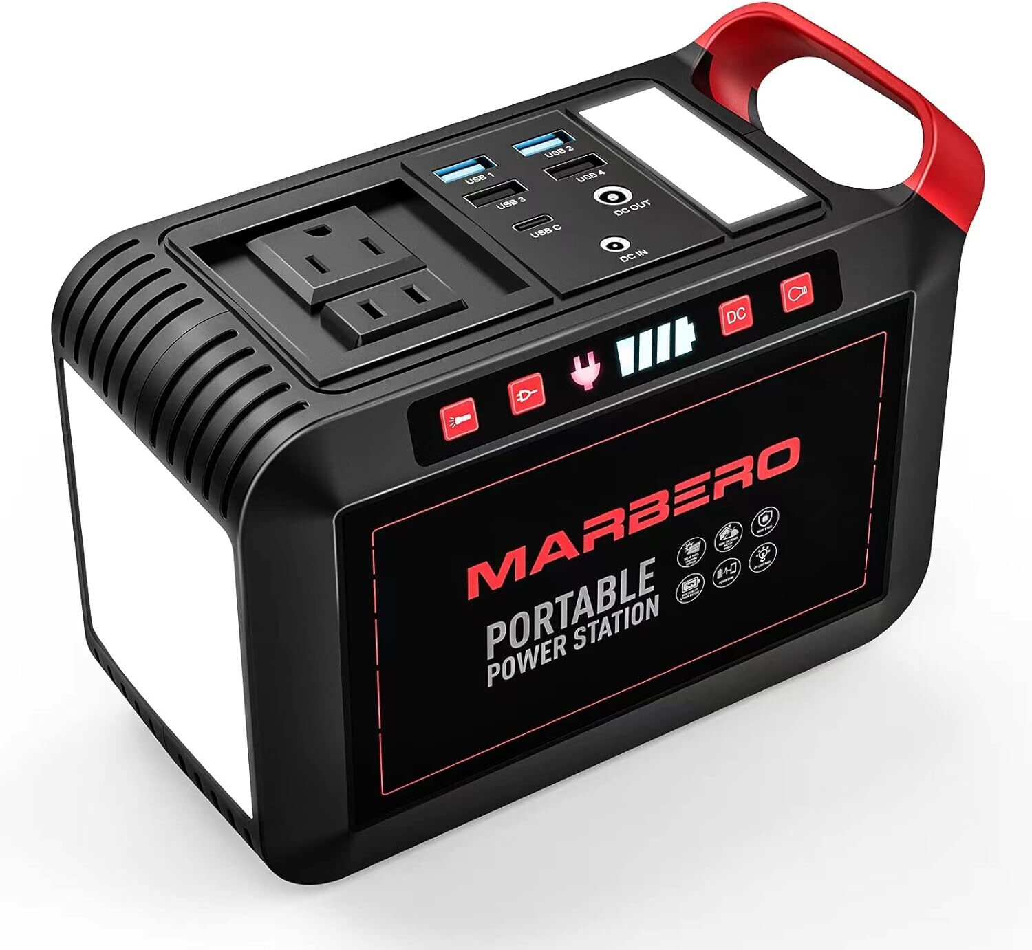Central Electrica Portatil De 200 W, Generador Solar Para Acampar De 148 Wh,…