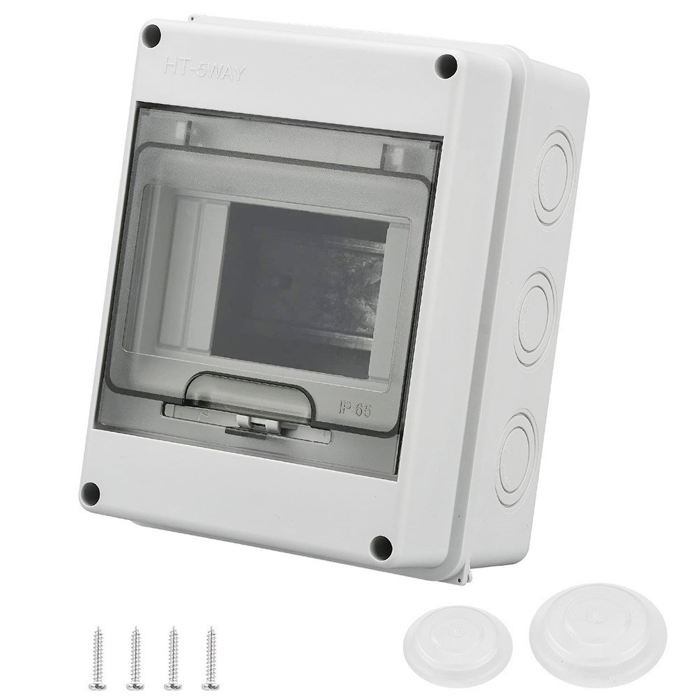 Brand New Fuse Box Accessories 1 Pcs 1 Row For 5 Modules 110x150x90 Mm