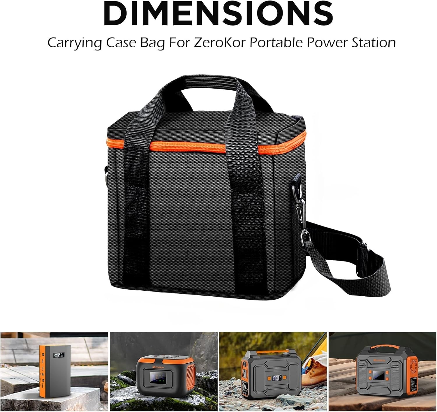 Shockproof & Waterproof Power Station Case – Perfect for R200 on Outdoor Trips