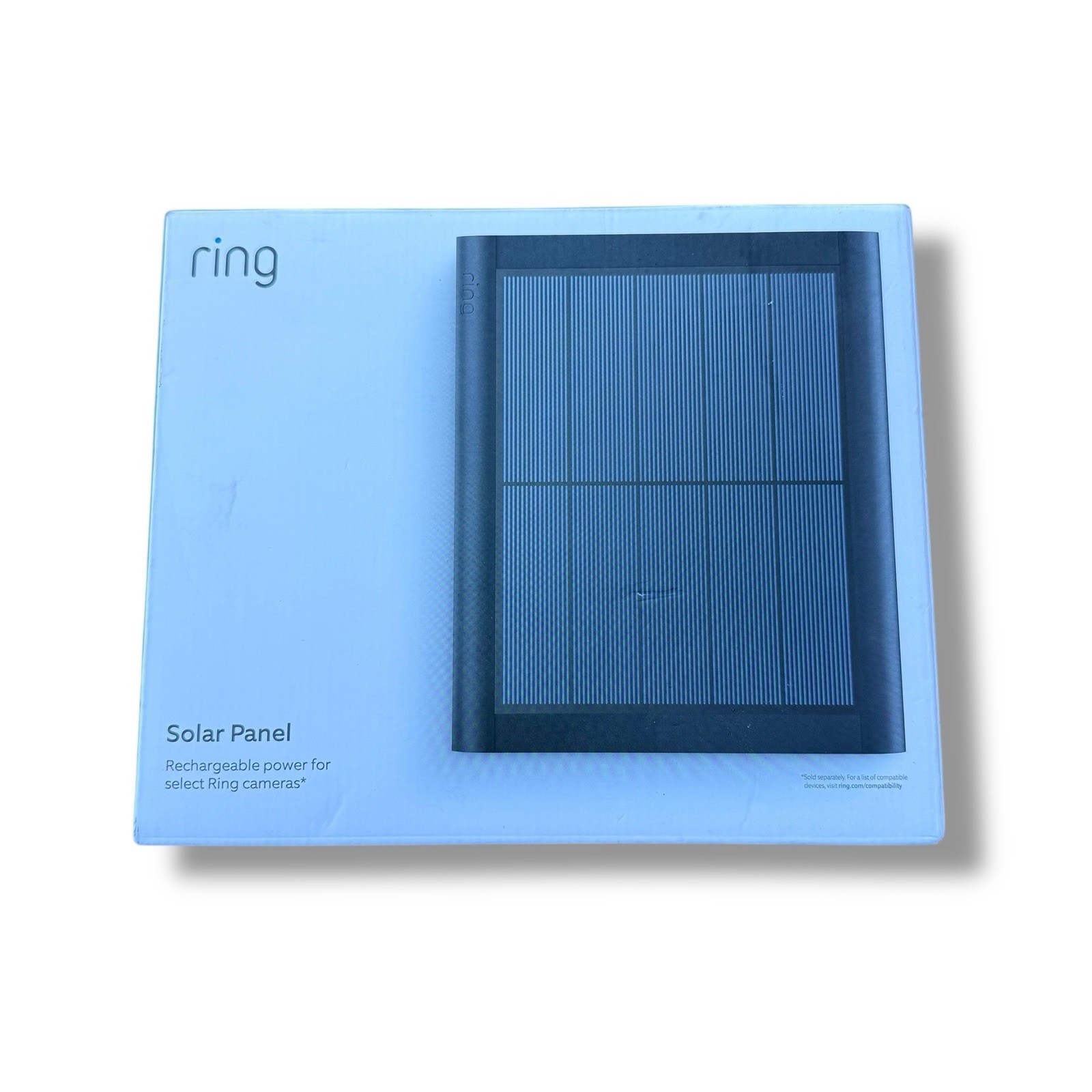 Ring Solar Panel 2nd Gen for Select Ring Security Cameras 4w – Black – NEW