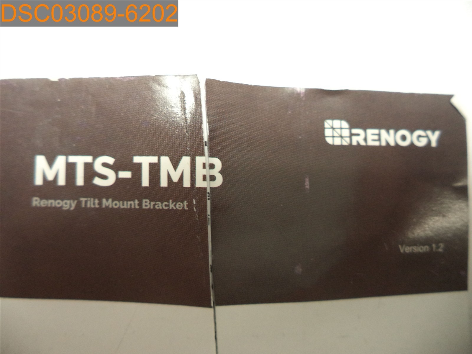 Renogy MTS-TMB tilt Mount Brackets & Hardware Kit, RNG-MTS-TMB
