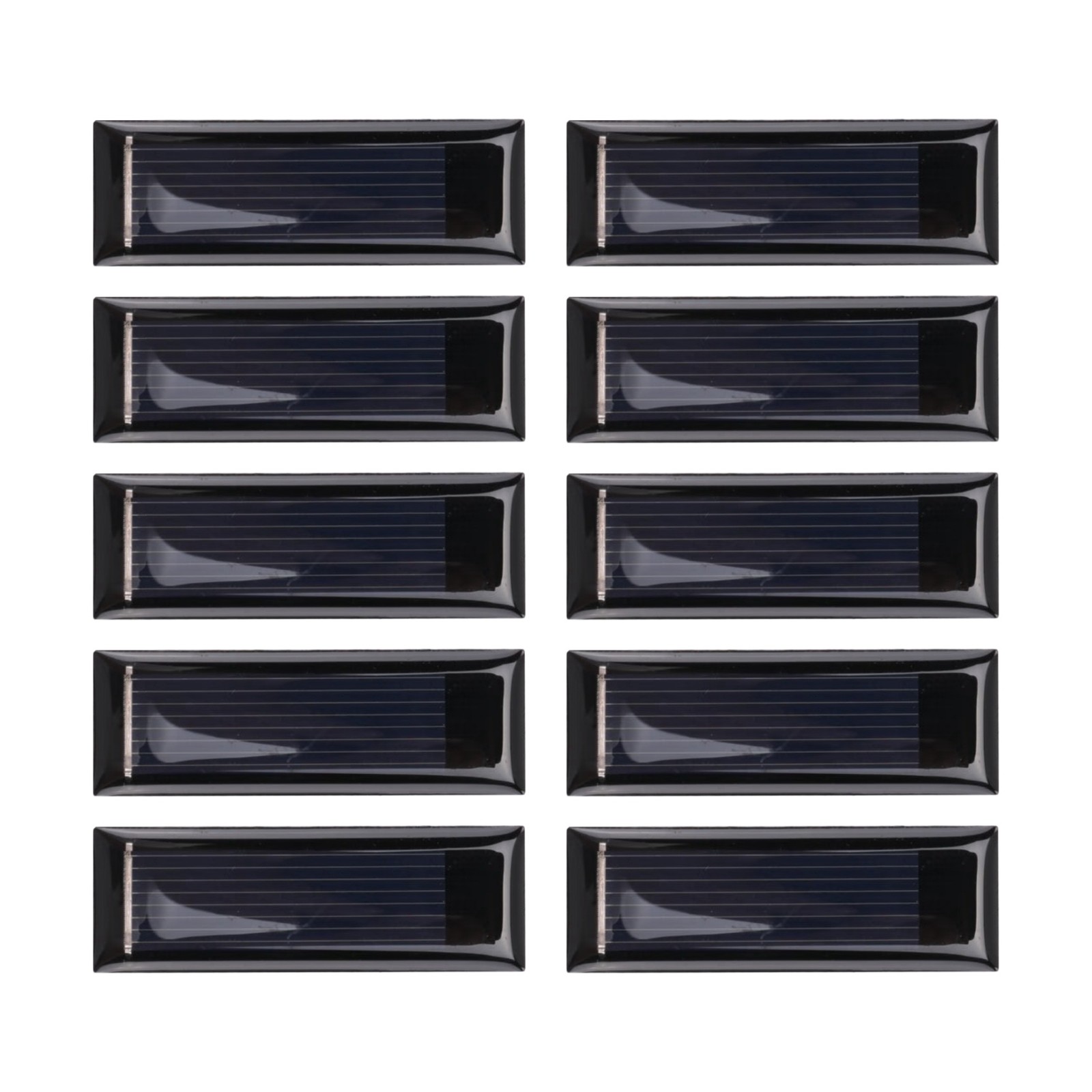 10Pcs Solar Panel 0.5V 100mA Solar Cells Photovoltaic panels Module Sun 9557