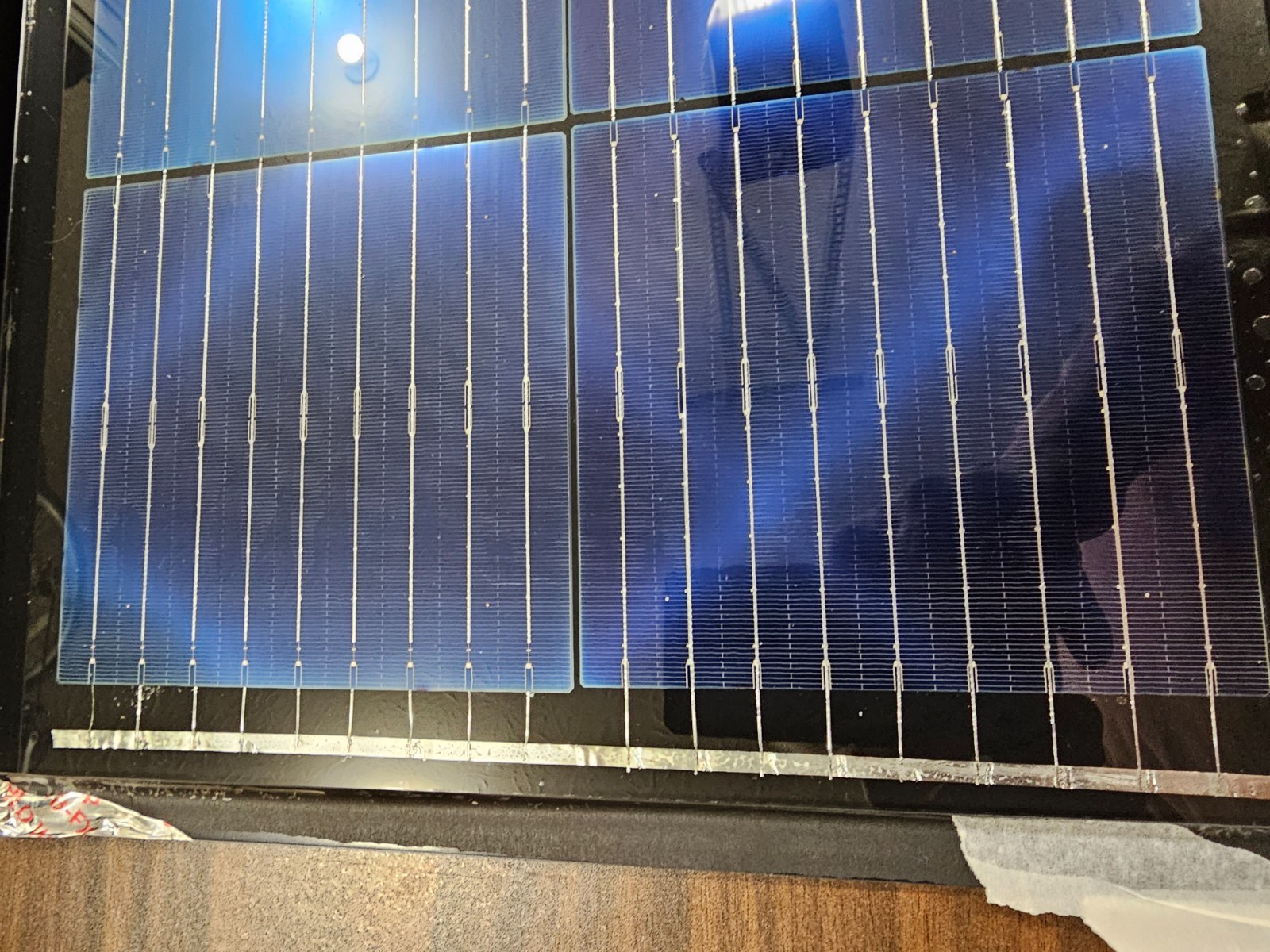 DIY Solar Panel Glass, tempered, ironless, ultra-clear, 14.25″x28″x .157″ (4mm)