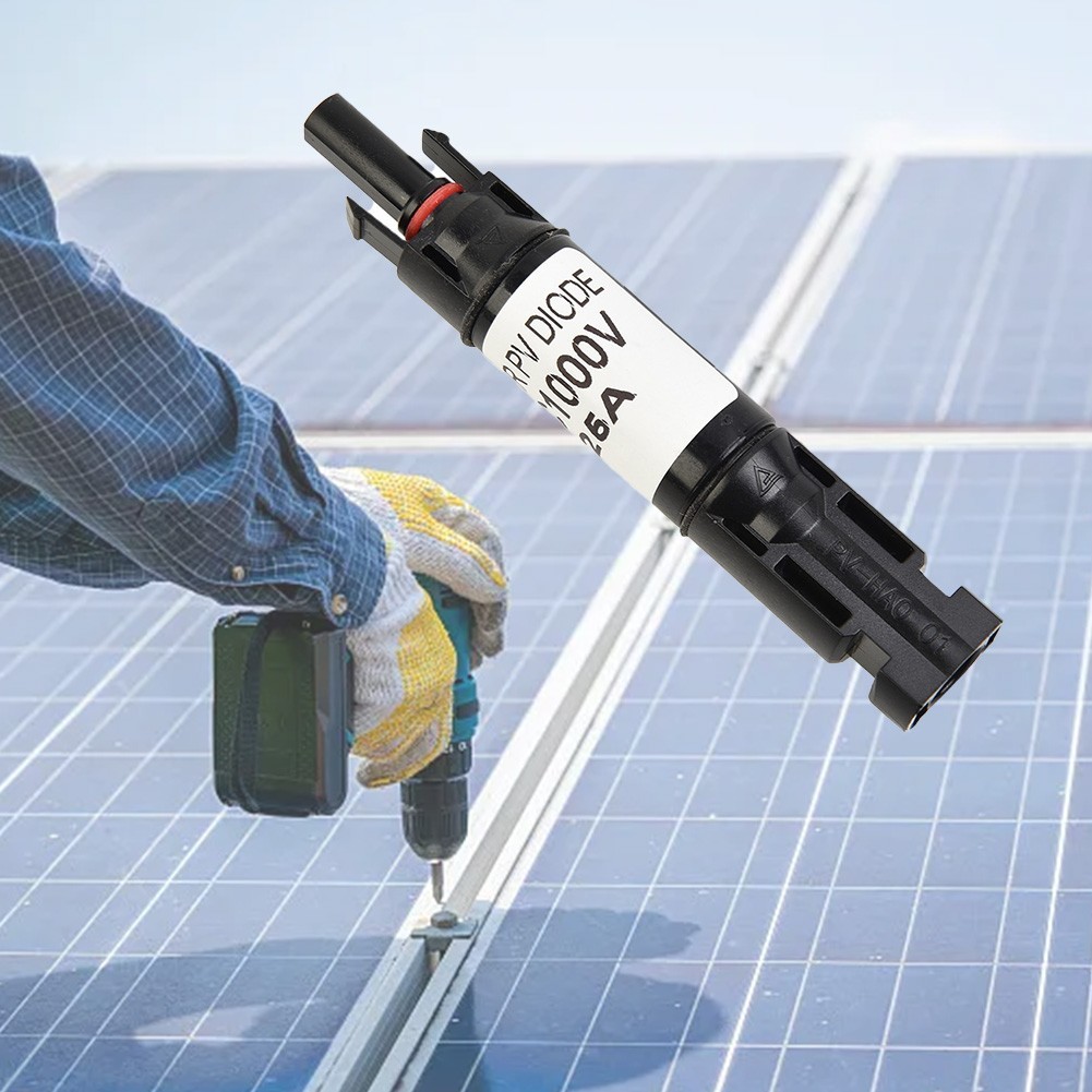 Solar Panel Fuse Holder And Fuse 25A Waterproof Inline PV Fuse Holder 1000VDC