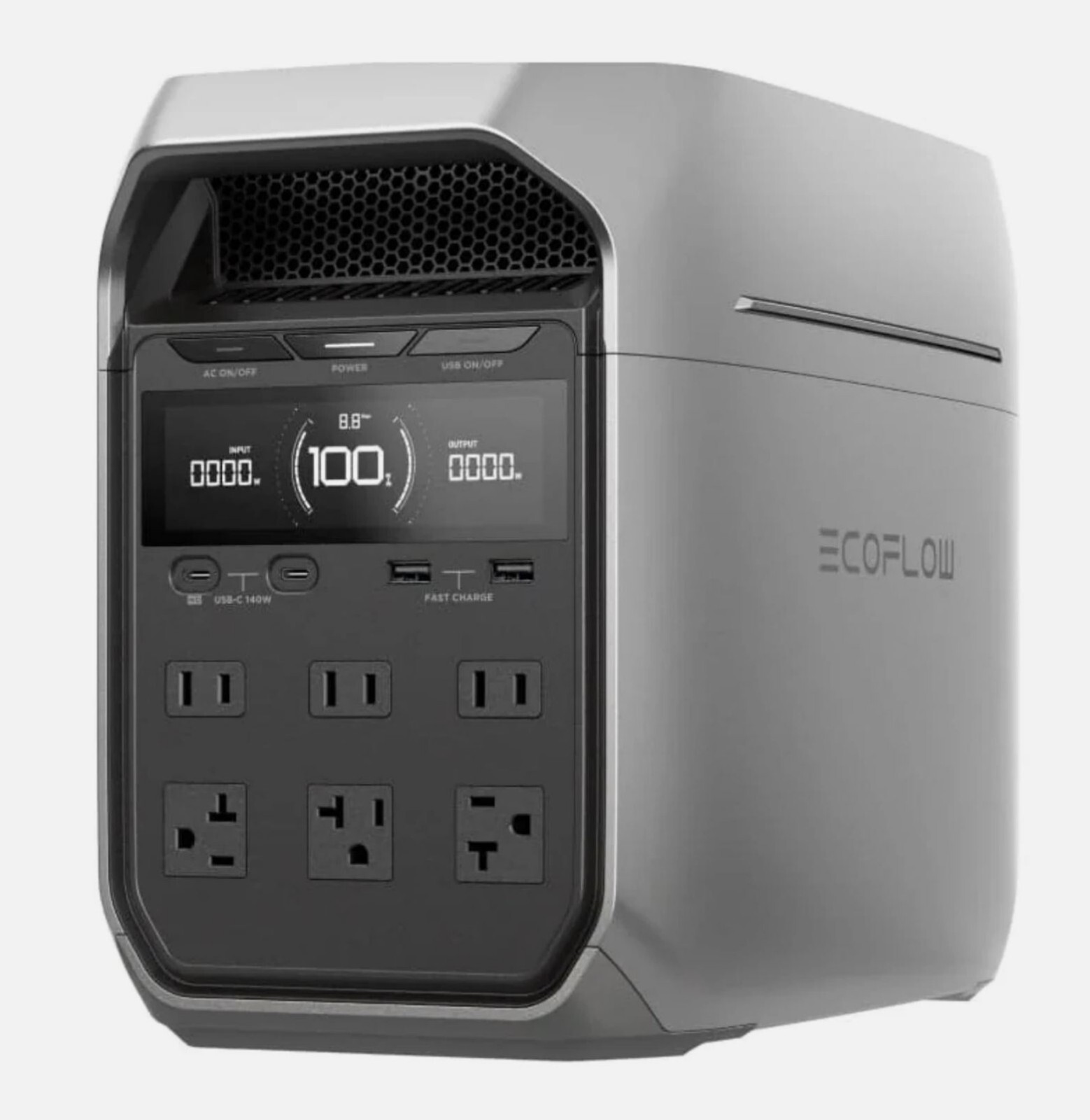 New EcoFlow DELTA 3 Plus Portable Power Station 1024Wh 1800W AC Output