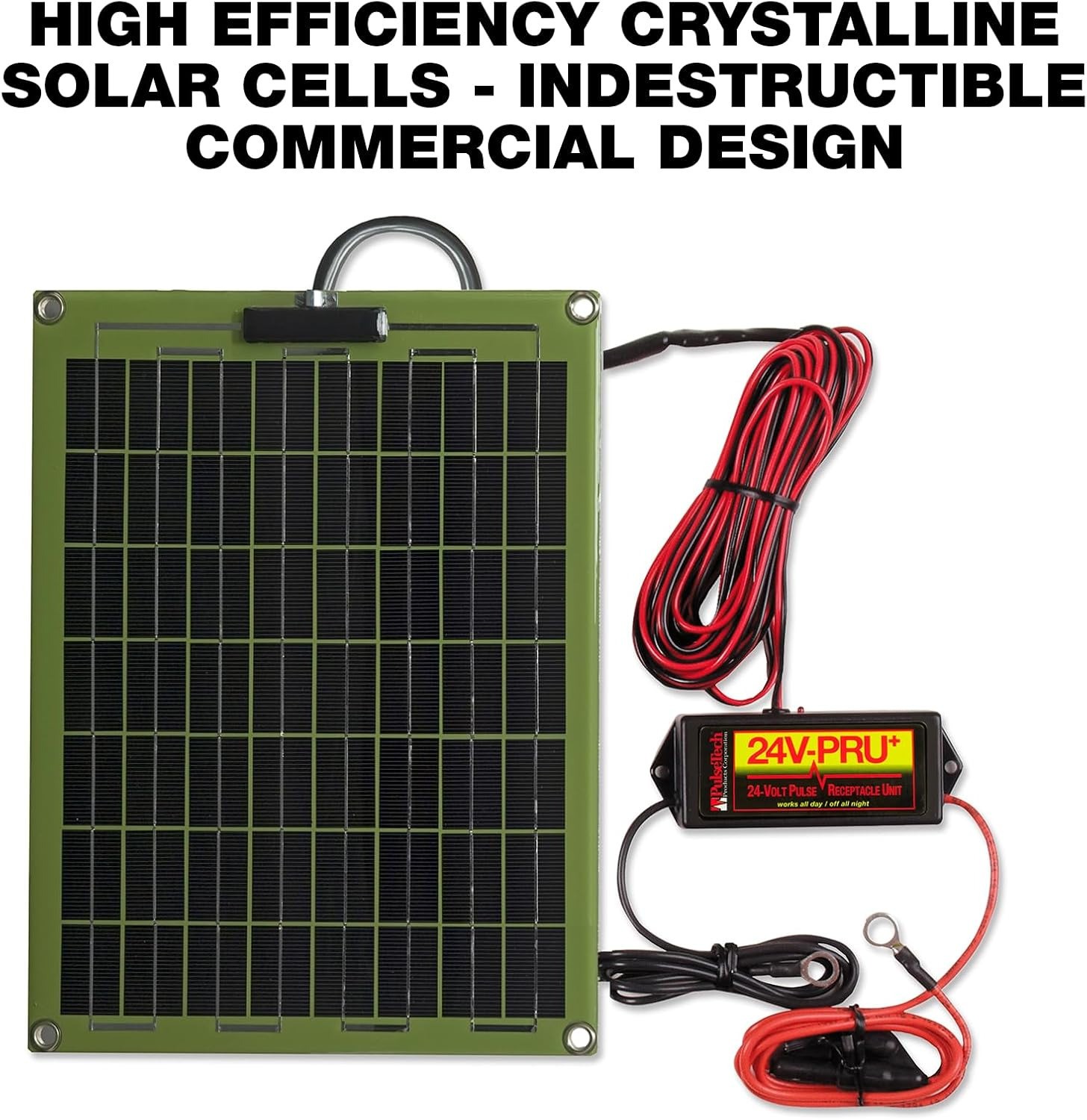 PulseTech SP-12 12-Watt 24V Solar Pulse Battery Charge Maintainer & Conditioner