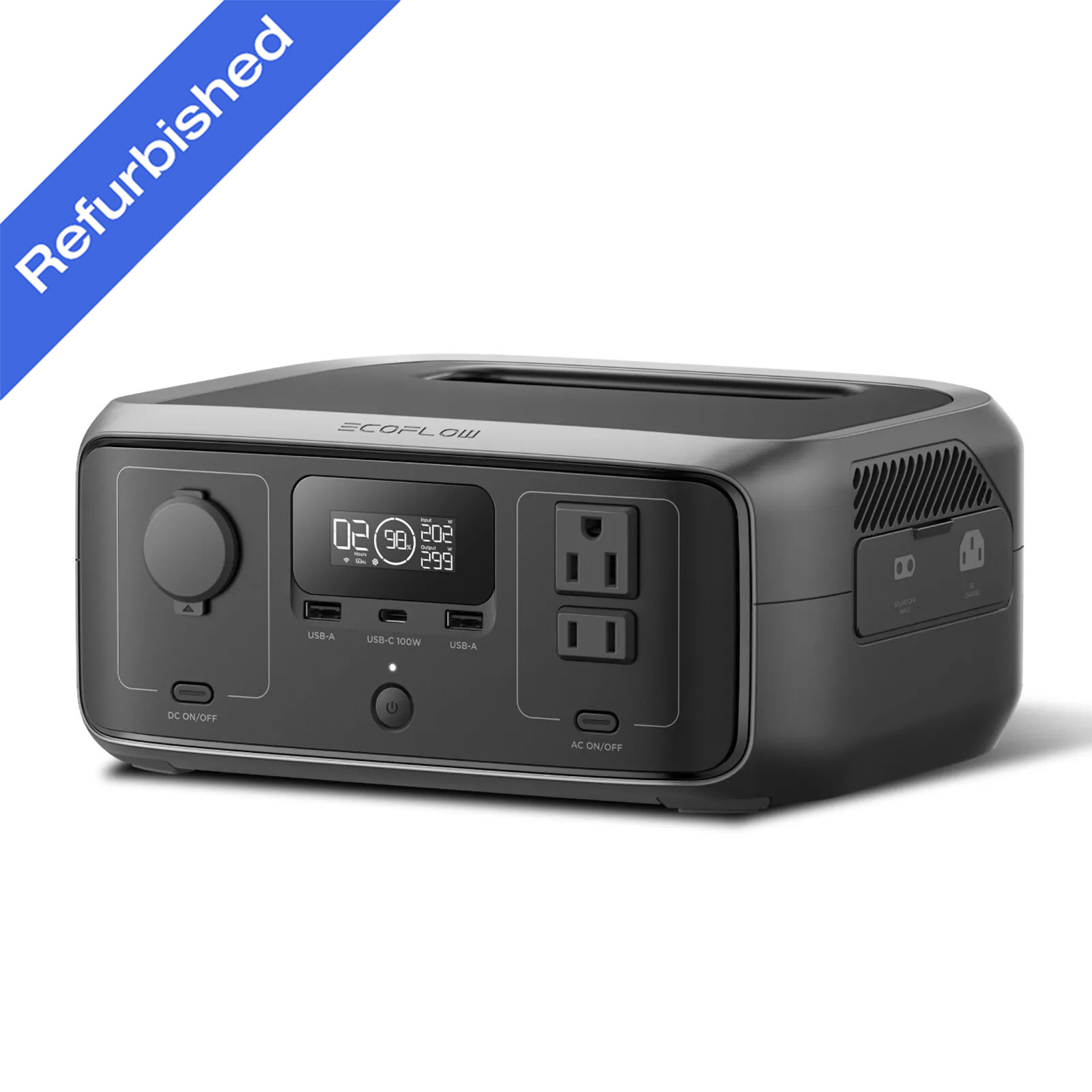 EcoFlow RIVER 3 245Wh Portable Power Station LiFePO4 Solar Generator Refurbished