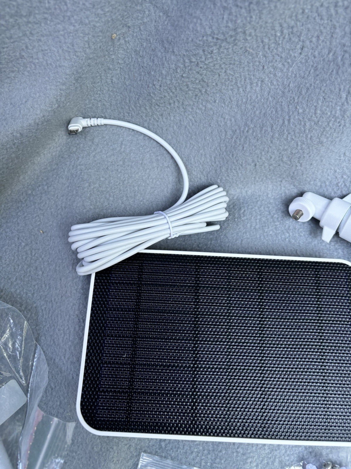 Solar Panel For For For Blink Security Camera Solar Charger White