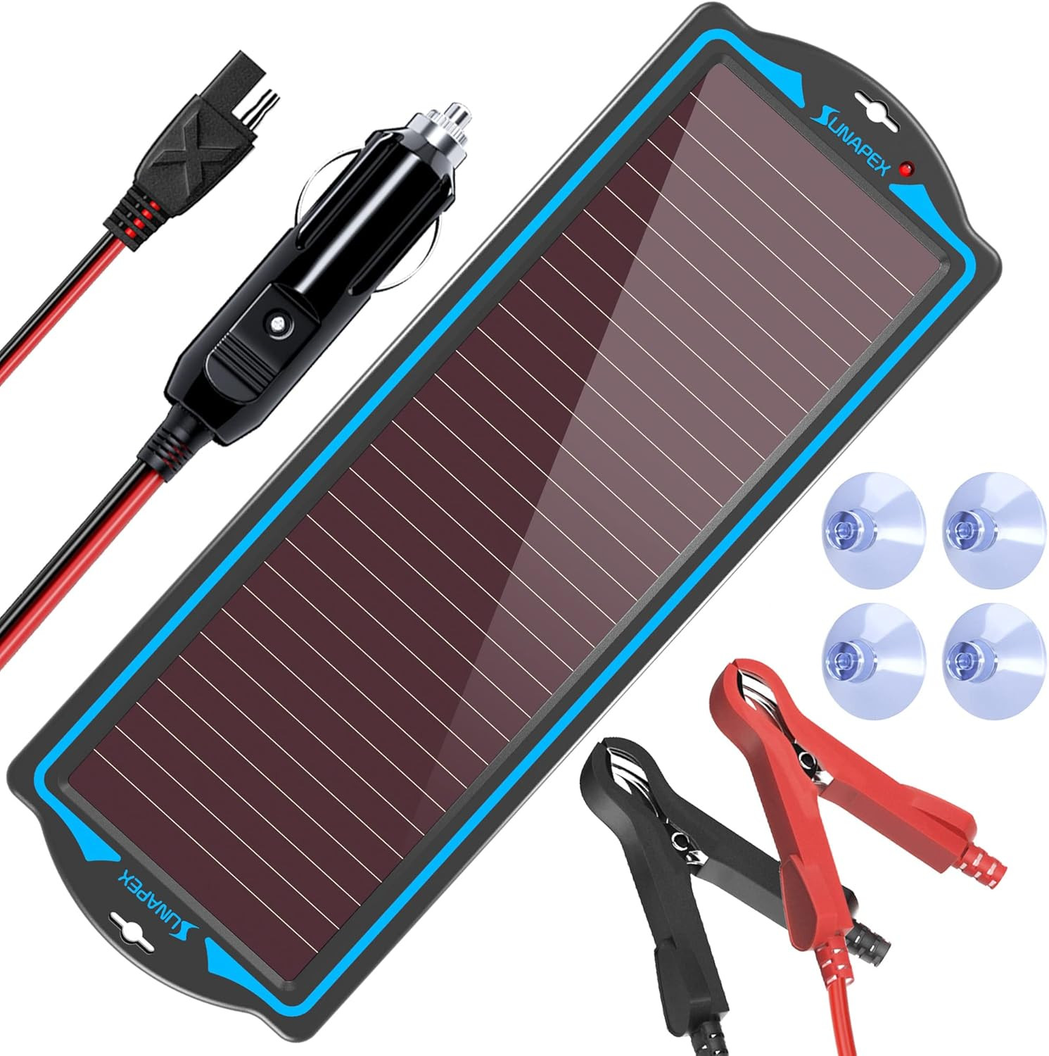 12V Solar Battery Charge: Waterproof Portable Solar Panel Kit – Battery Maintain