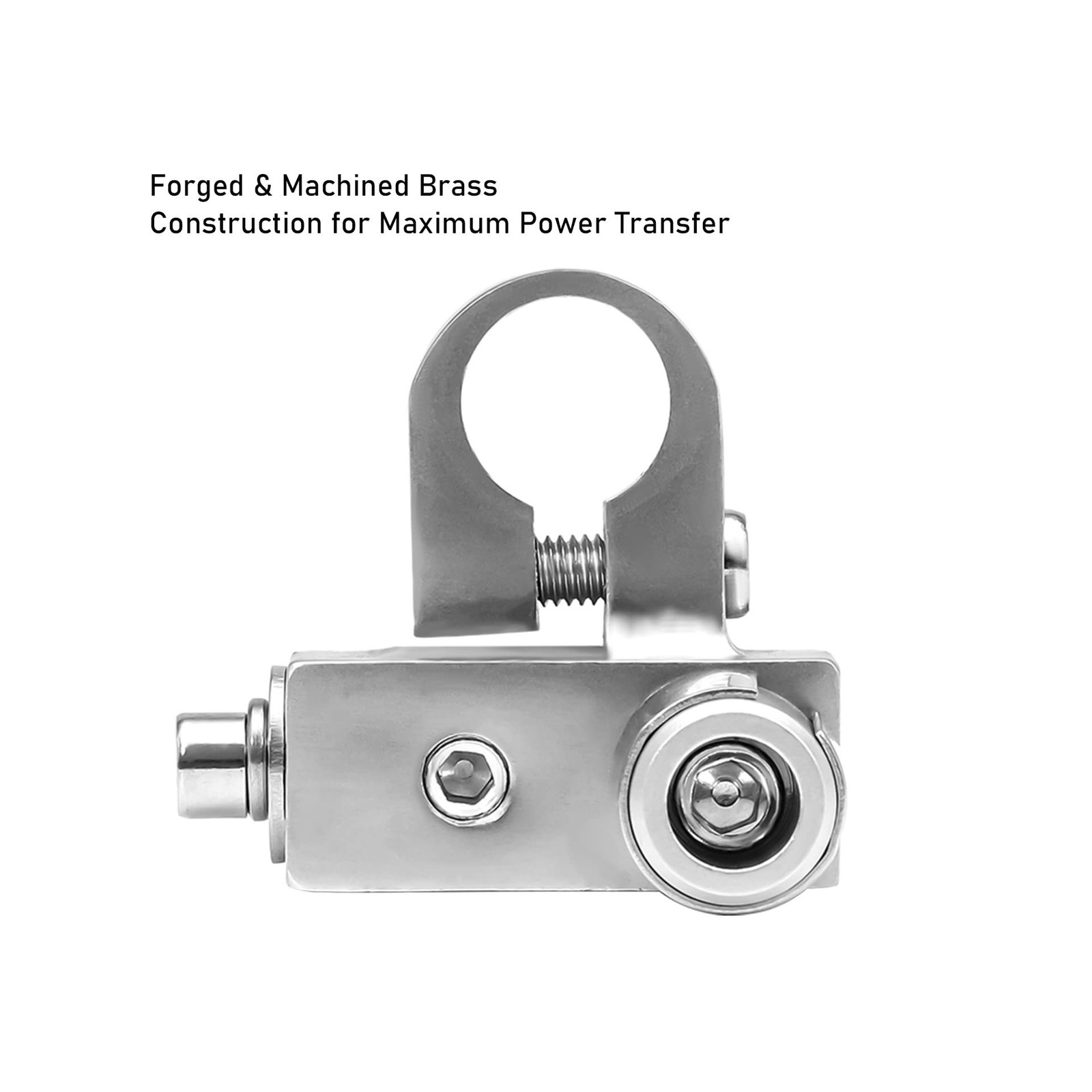 Recoil BTO Solid Brass Positive Negative Battery Terminals with Adaptor Colla…