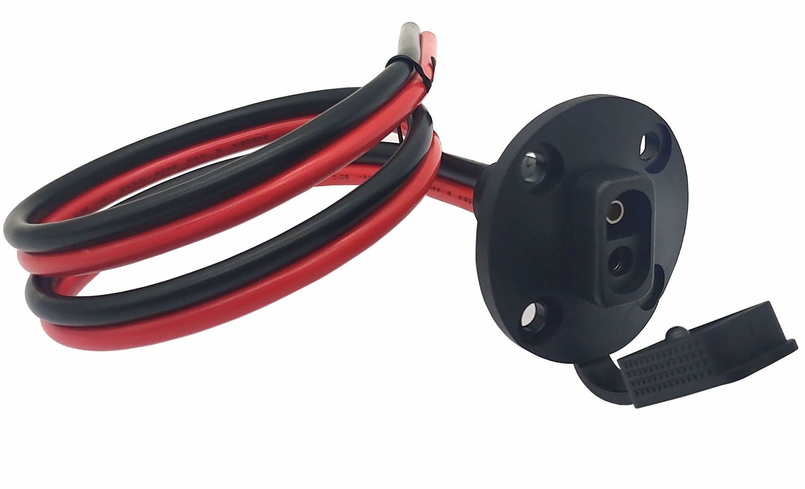 10AWG Solar SAE Socket sidewall Port, 2 Feet SAE Solar Quick Connect Panel Fl…