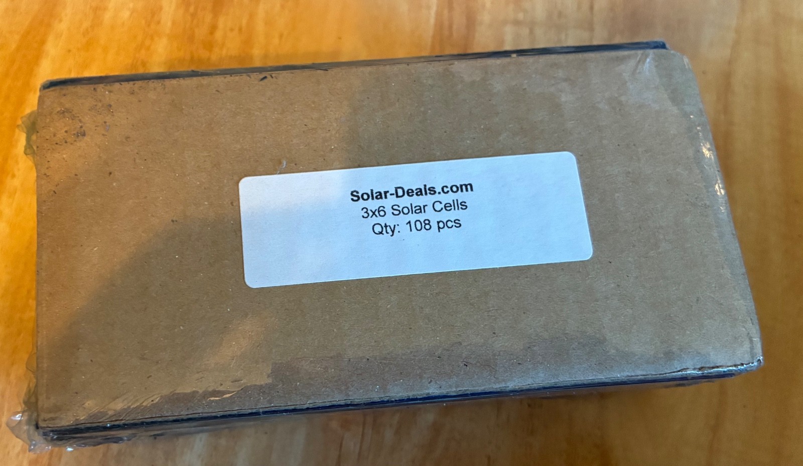 SOLARDEALS: 3”x6” Solar Cells – (108)