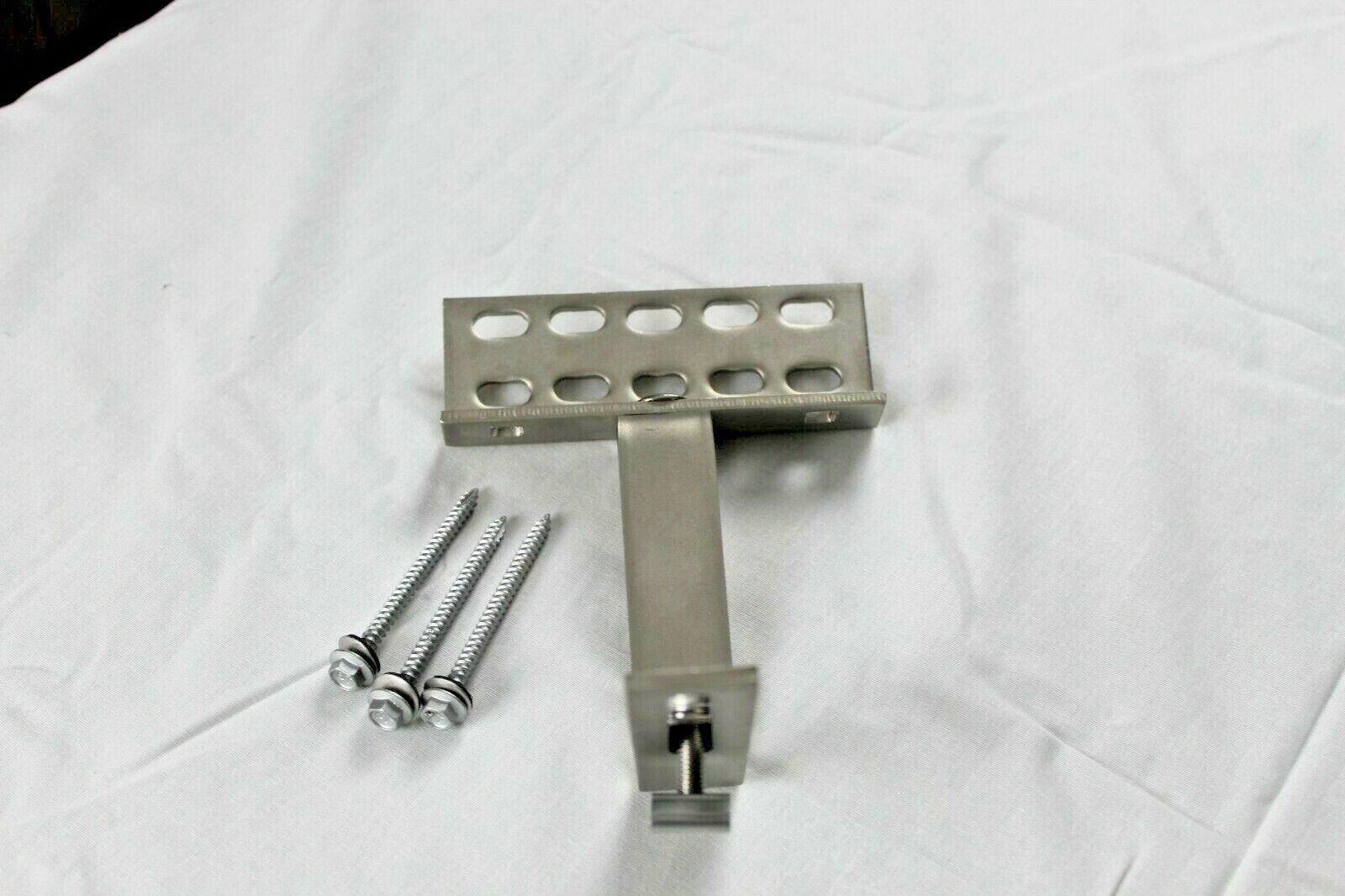Solar Mounting Tile Roof Hook work with Flat, S, and W shaped tile roofs