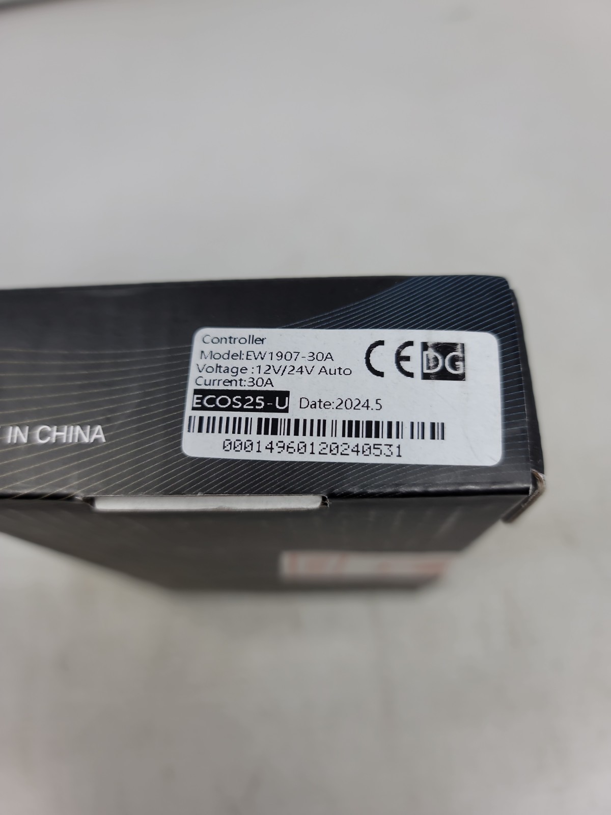 Eco-Worthy 12V/24V Solar Charge Controller #EW1907-30A.Brand New in Box.FREESHIP