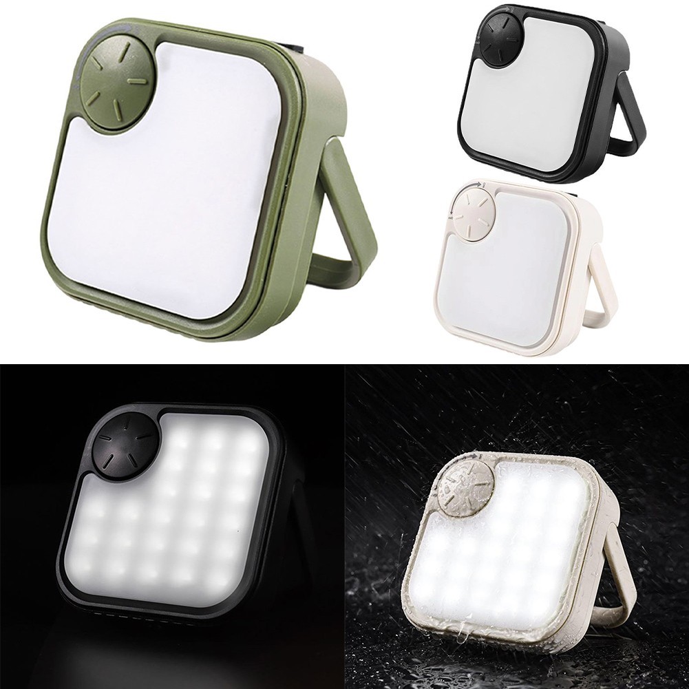 750 Lumens Solar Camping Lantern IP44 Waterproof Dimmable with Hanging Handle