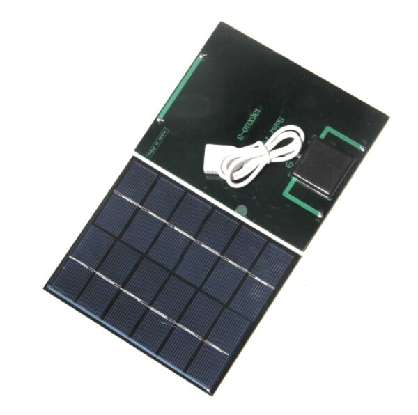 The 2W 6V solar charger DIY power bank LED light charging board 110 * 136