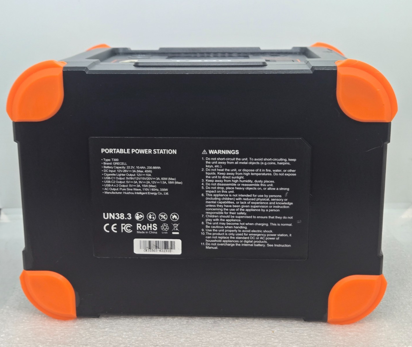 Grecell T300 Power Station with 230.88Wh Lithium-Ion Battery FREE SHIPPING c