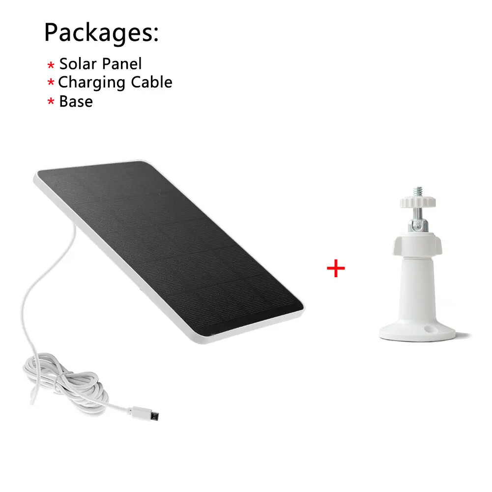Solar Panel Micro USB Type C Outdoor DC Waterproof Solar Cells Charger Solar Pan