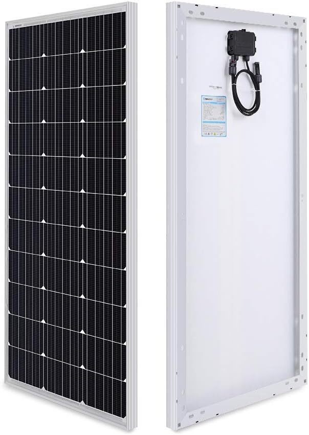 Renogy 200W Solar Panel Kit 12V w/ 30A LCD Battery Charge Controller Mono RV Van
