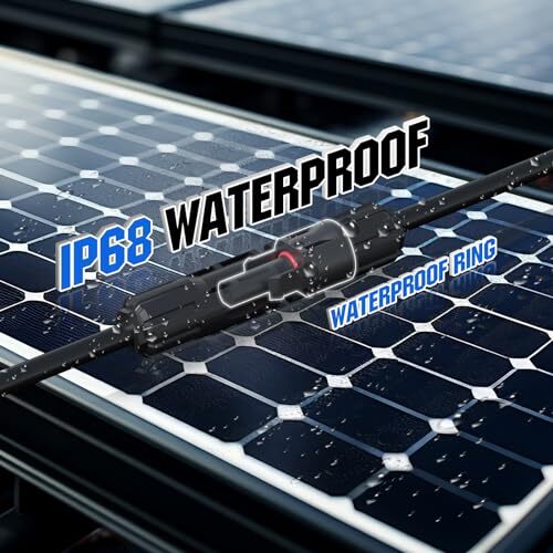 4 Pair Solar Connectors 30a Y Branch Parallel Pv Adapter Cable Wire Plug Tool Ki