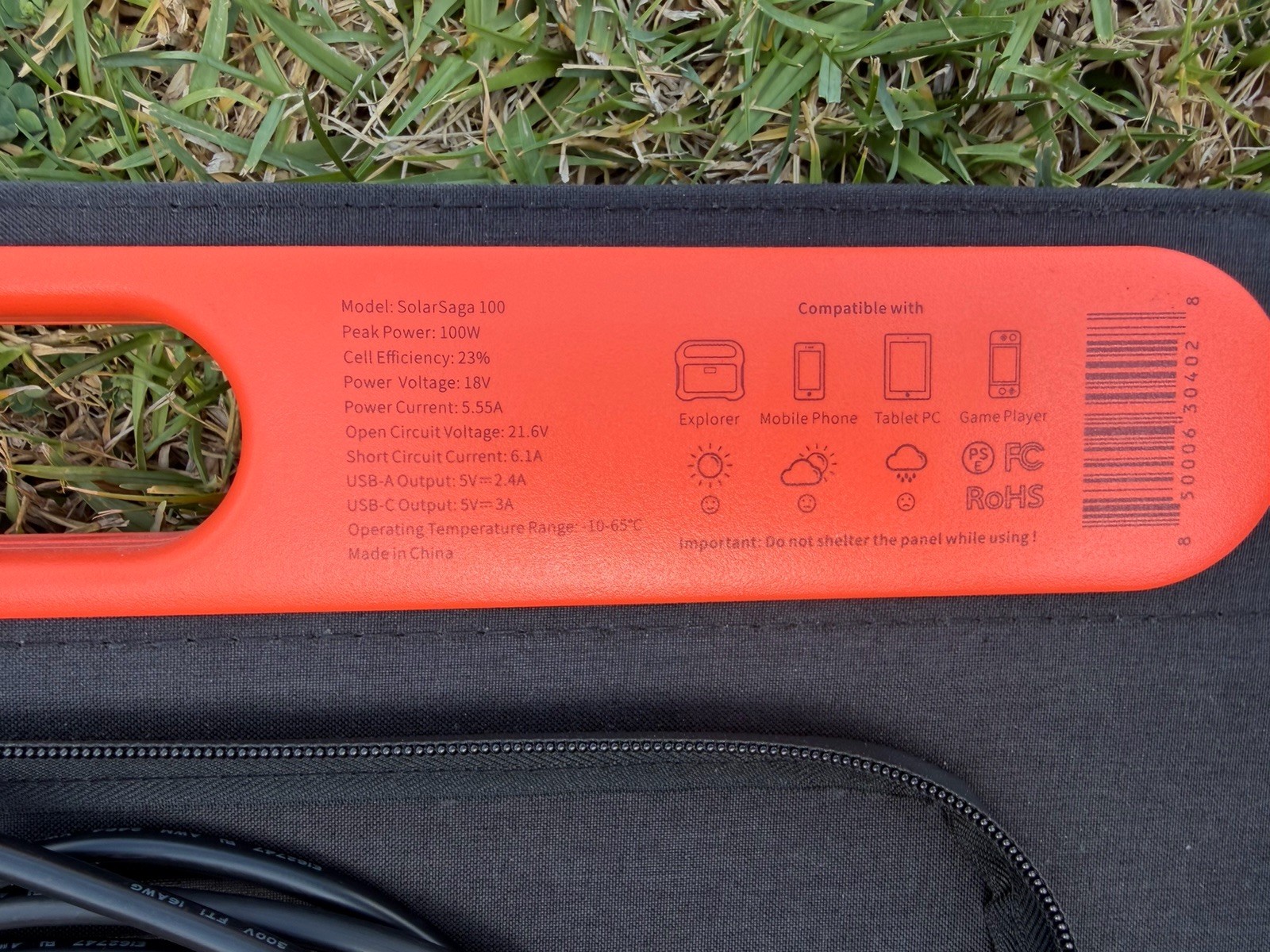 Jackery Explorer 1000 V1 With 2 Solar Saga 100 Solar Panels