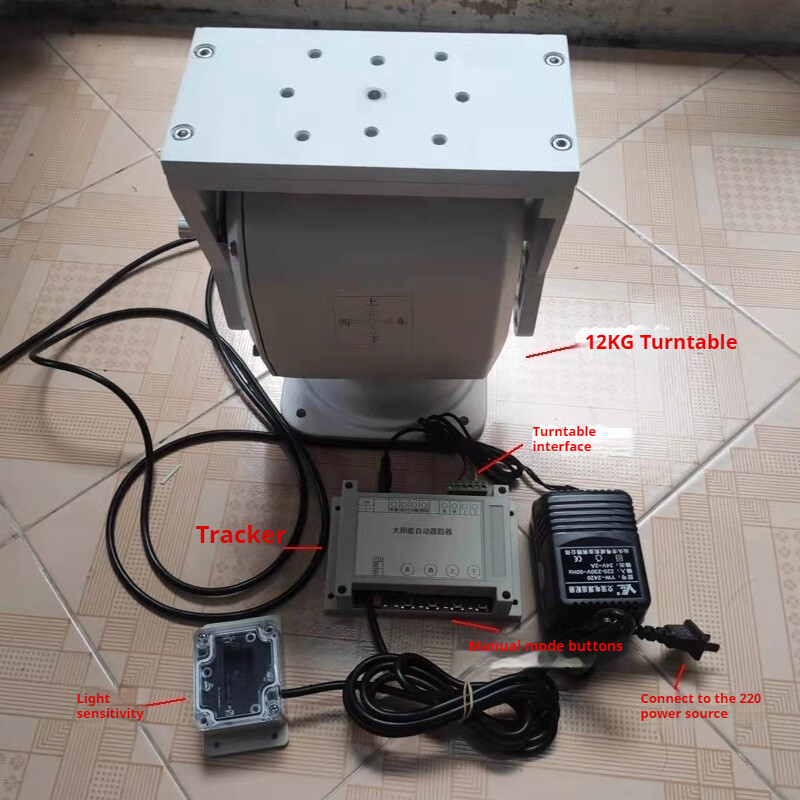 Dual Tracking Platform Small Solar Tracking System Automatic Sunlight Tracking