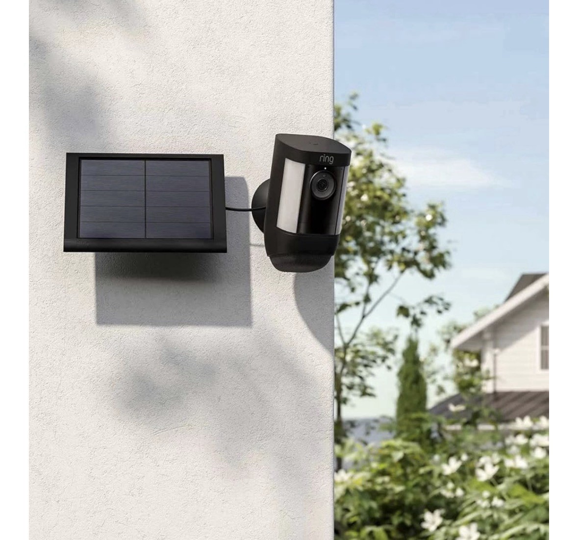 Ring 4W 2nd Generation Solar Panel for Select Ring Security Cameras – Black