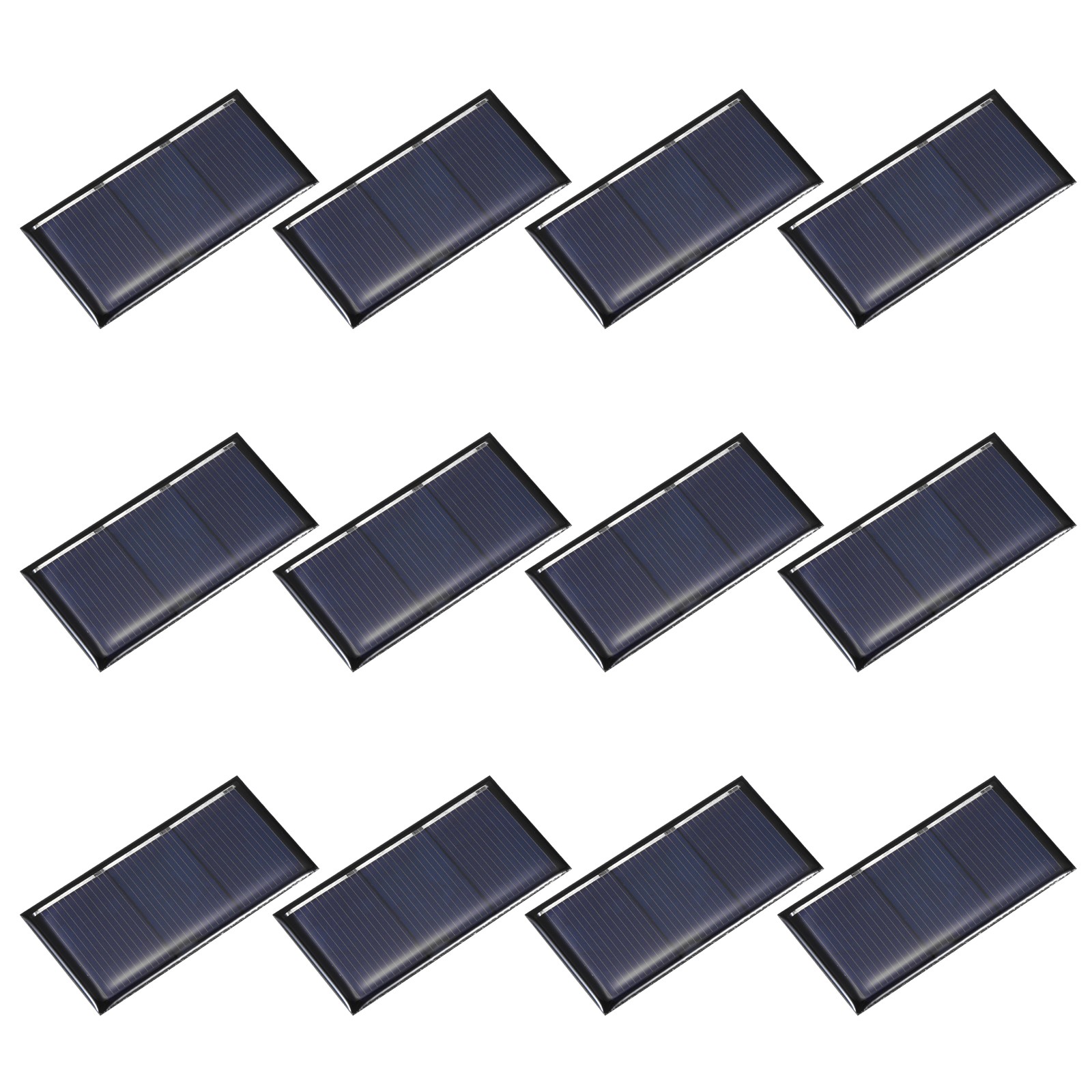 12PCS 1.5V 0.24W 0.16A Mini Solar Panels for Solar Power Small Solar Cells