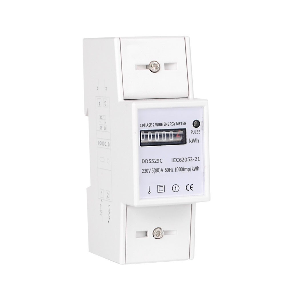 80A Electricity Meter Accuracy Class 1 Measurement For Residential Use