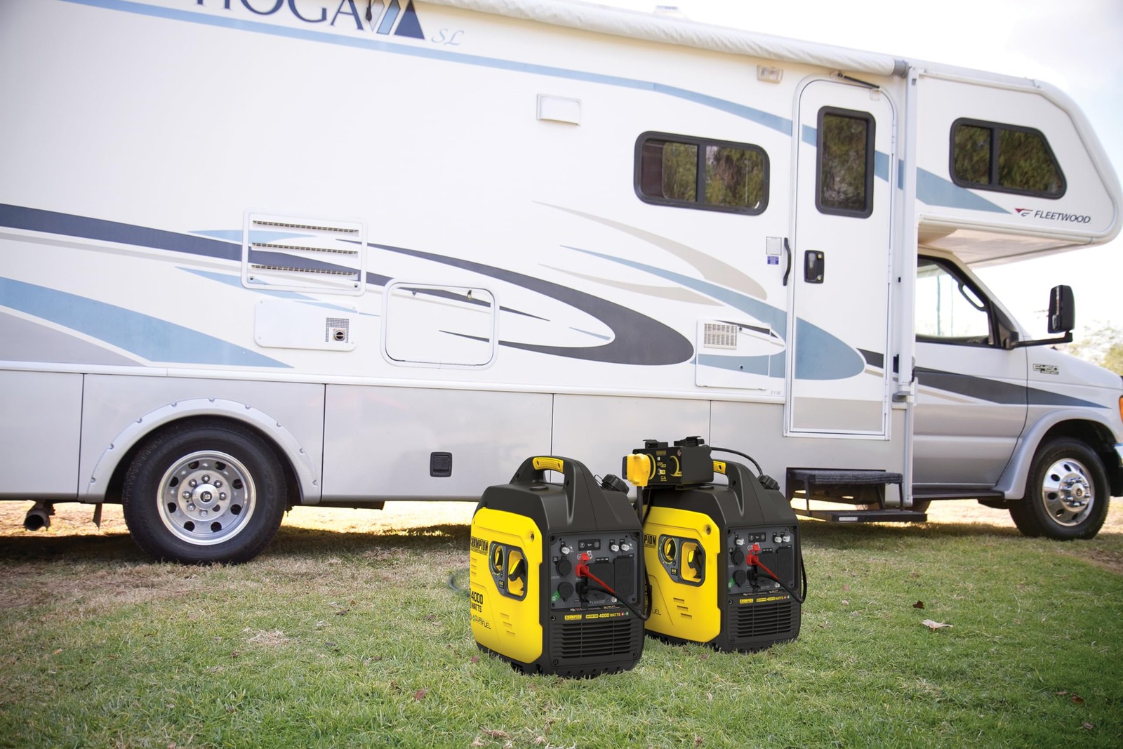 4000-Watt RV Ready Portable Inverter Generator with Quiet Technology and 3 Year